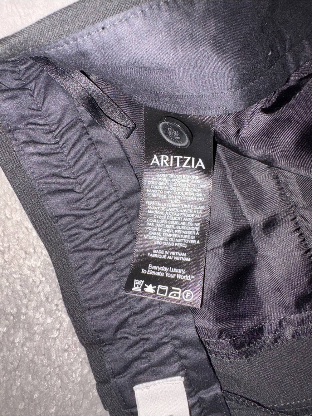 Aritzia Babaton Agency Pant - Black | Like New - Picture 6 of 7